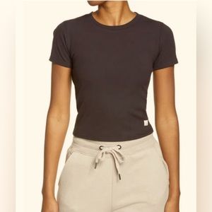 Mudra Ribbed Crop T-Shirt Vuori